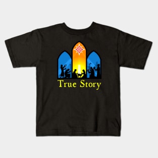 True Story Nativity Kids T-Shirt